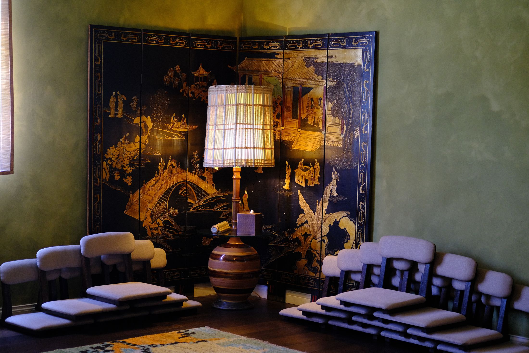 The tea lounge